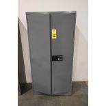 2-DOOR LOCKABLE STORAGE CABINET