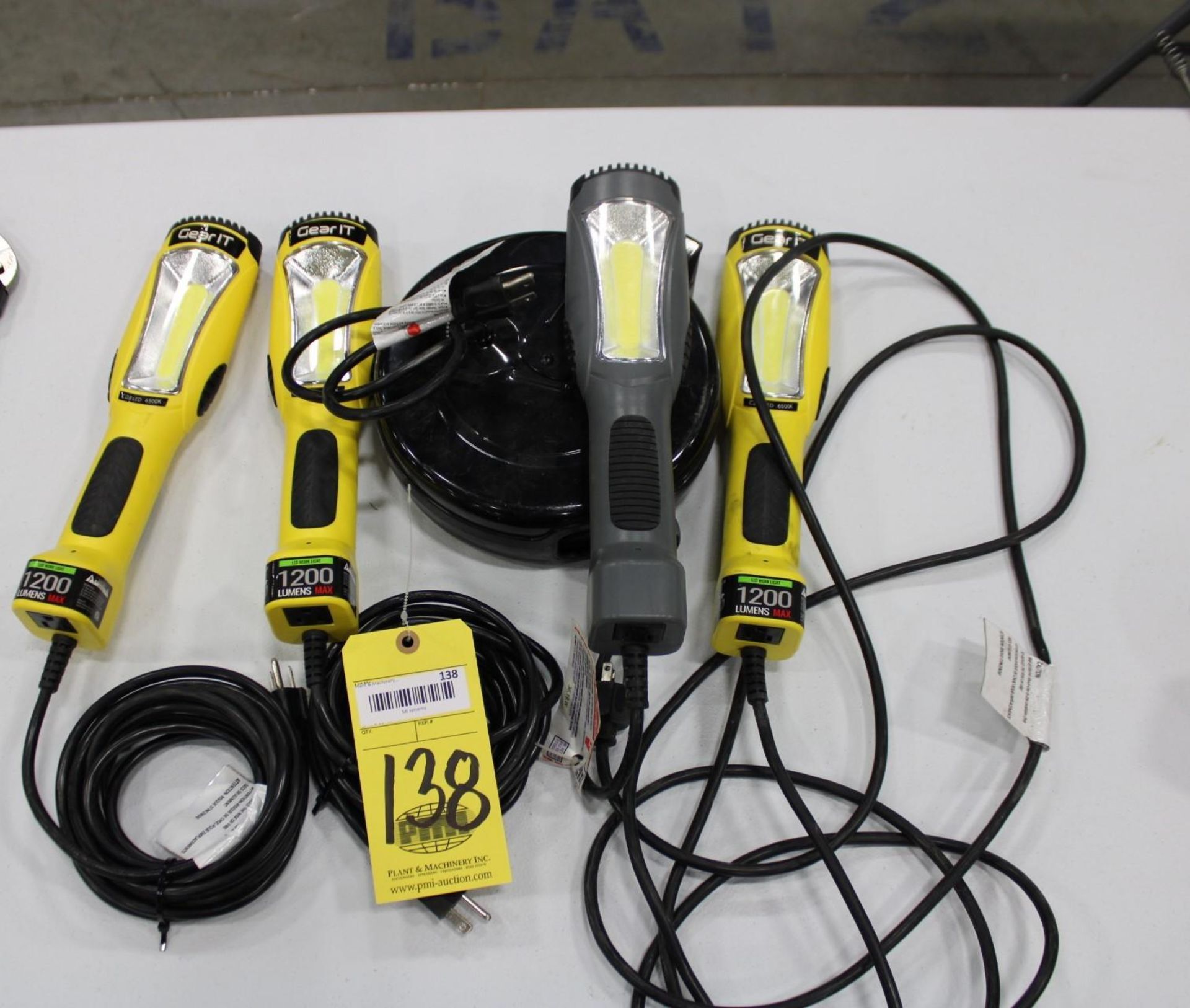 LOT OF LED WORK LIGHTS, CLEAR-IT
