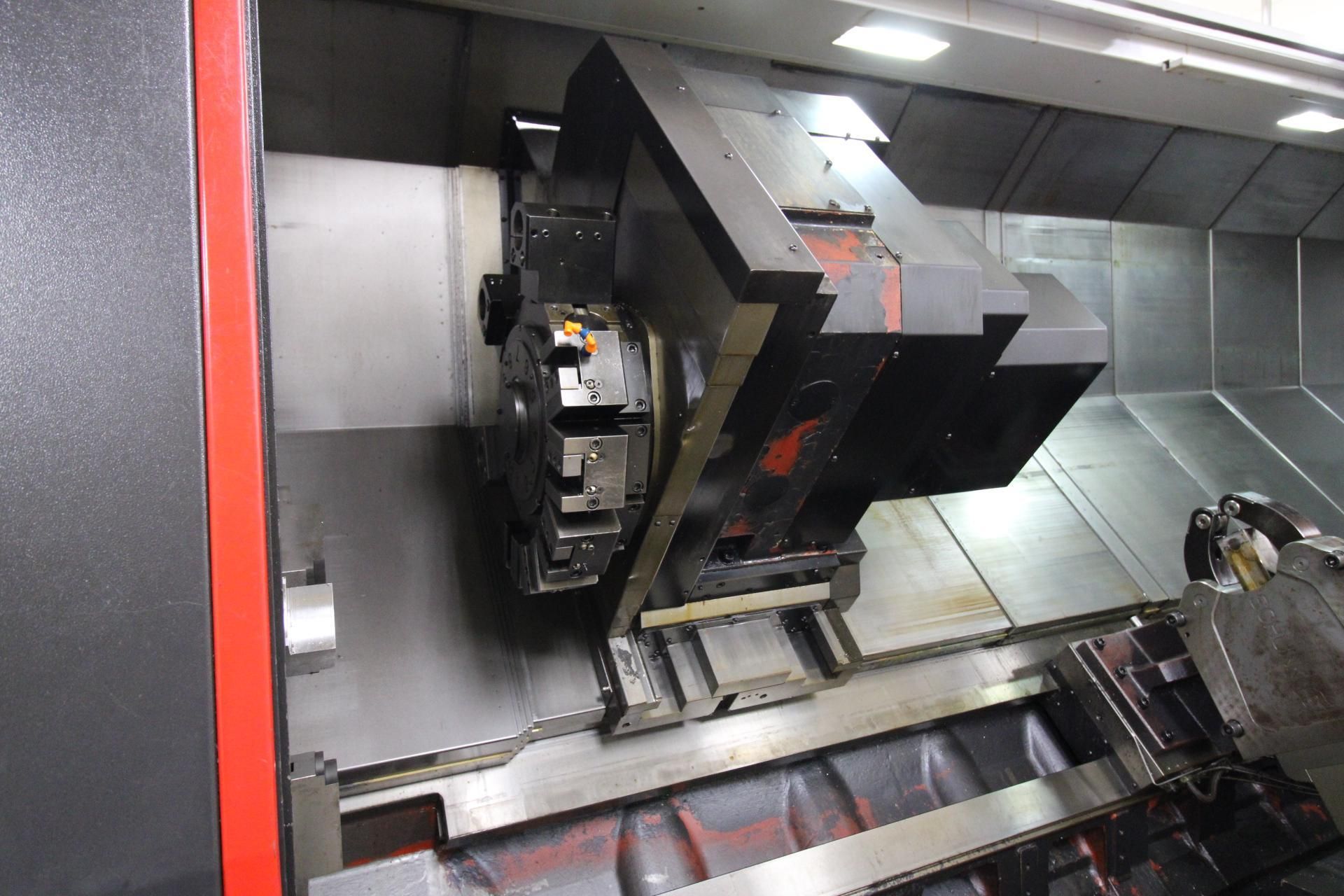 MULTI AXIS CNC MILLING & TURNING CENTER, SAMSUNG MDL. SL-45XLY, new 2014, Live tooling & Y-axis, 6. - Image 10 of 15