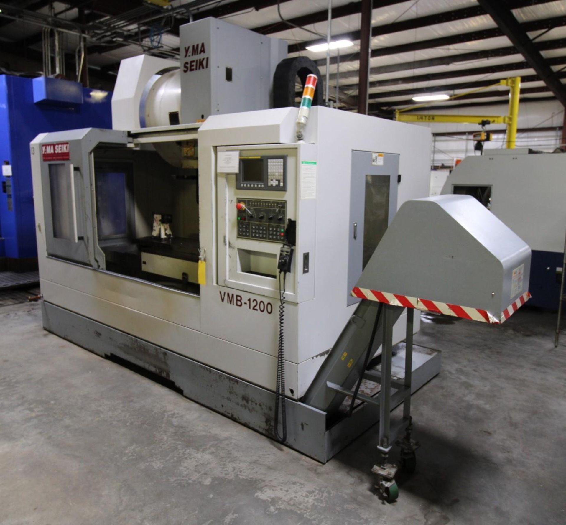 4-AXIS VERTICAL MACHINING CENTER, YAMA SEIKI MDL. VMB-1200, new 2006, installed new 2007, Fanuc Oi-