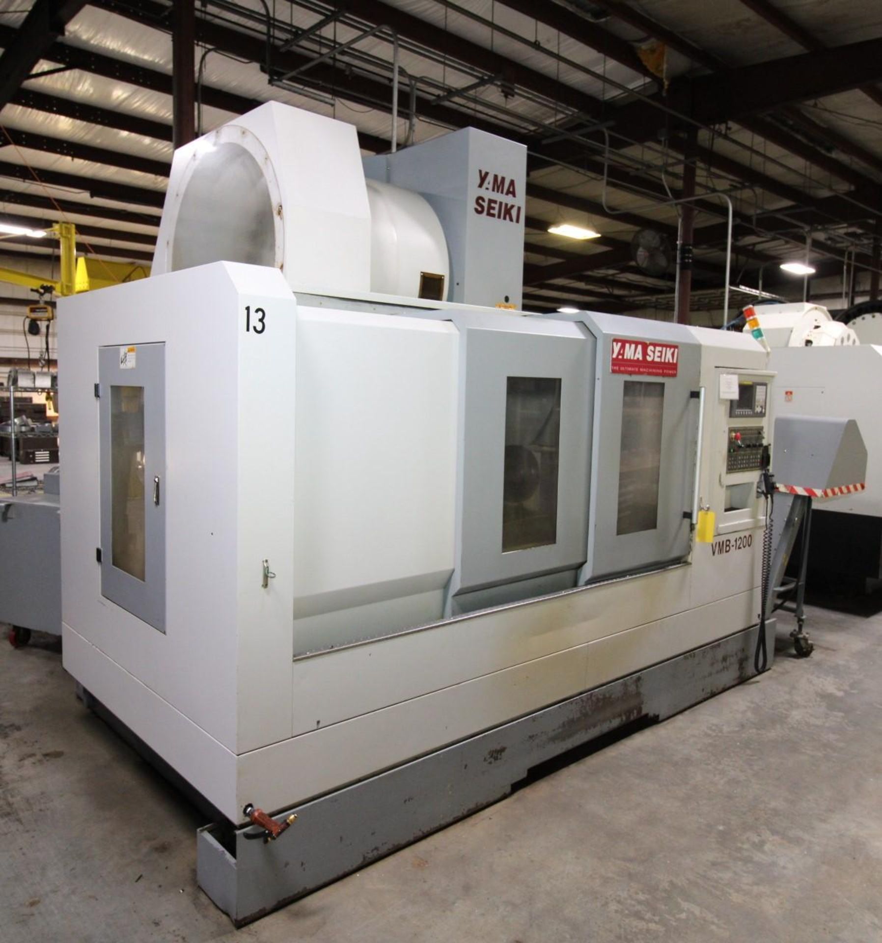 4-AXIS VERTICAL MACHINING CENTER, YAMA SEIKI MDL. VMB-1200, new 2006, installed new 2007, Fanuc Oi- - Image 15 of 17
