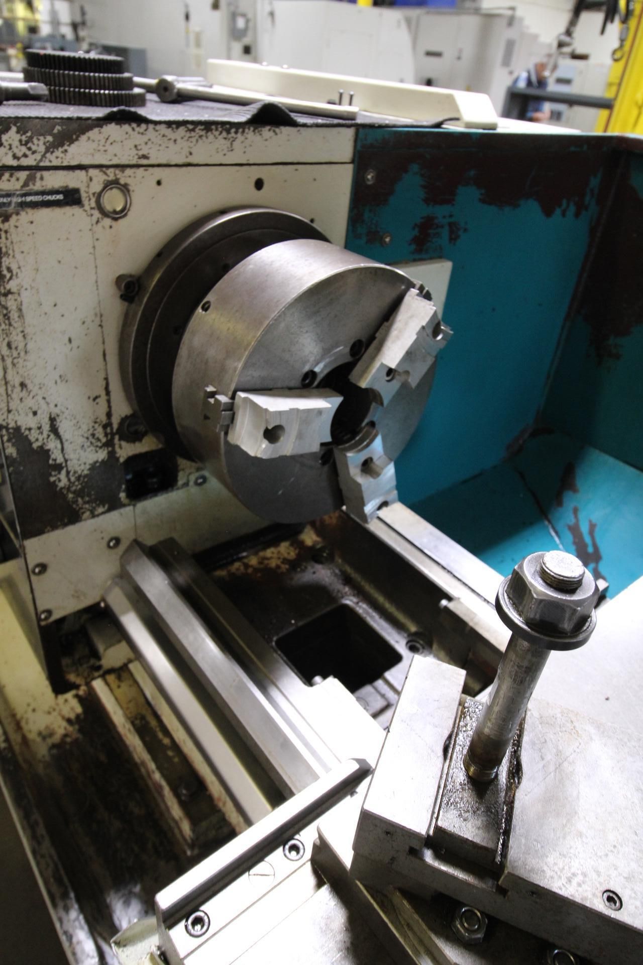 ENGINE LATHE, 18” X 80” HARRISON MDL. V460, new 2010, 12” 3-jaw chuck, gap bed, Newall DP700 2- - Image 8 of 11