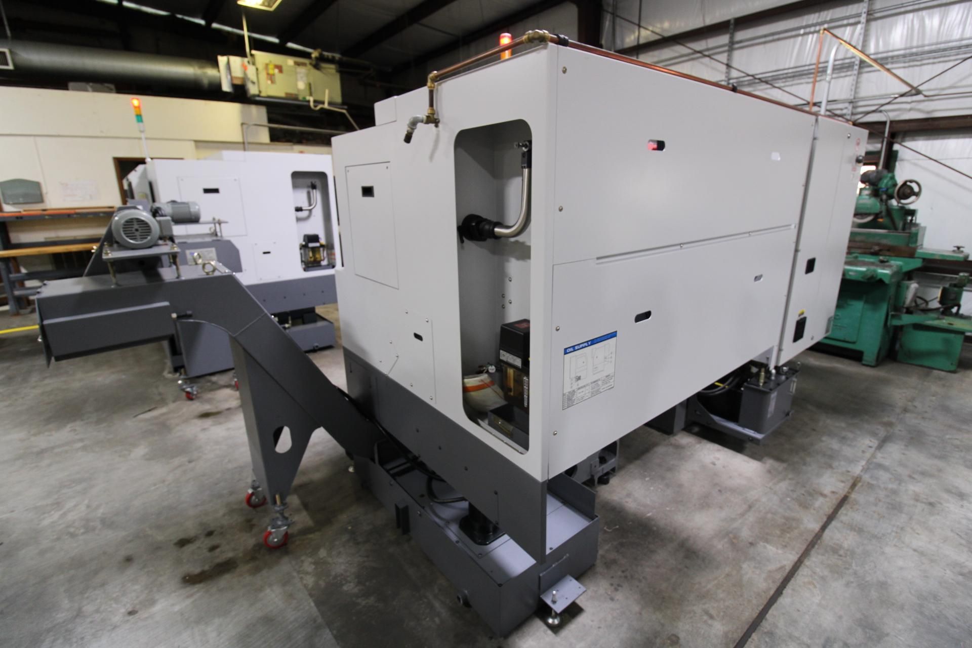 CNC LATHE, DMC MDL. DL-21LA, new 2013, installed as new in 2018, Fanuc Oi-TD control, 8” chuck, 12- - Image 6 of 17