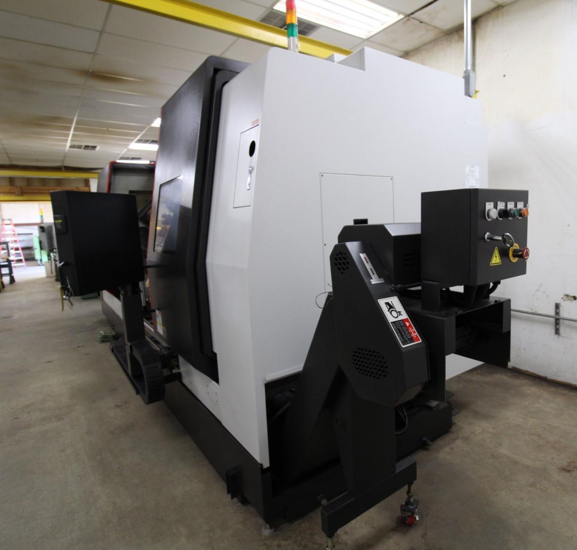 MULTI AXIS CNC MILLING & TURNING CENTER, SAMSUNG MDL. SL-45XLY, new 2014, Live tooling & Y-axis, 6. - Image 4 of 15