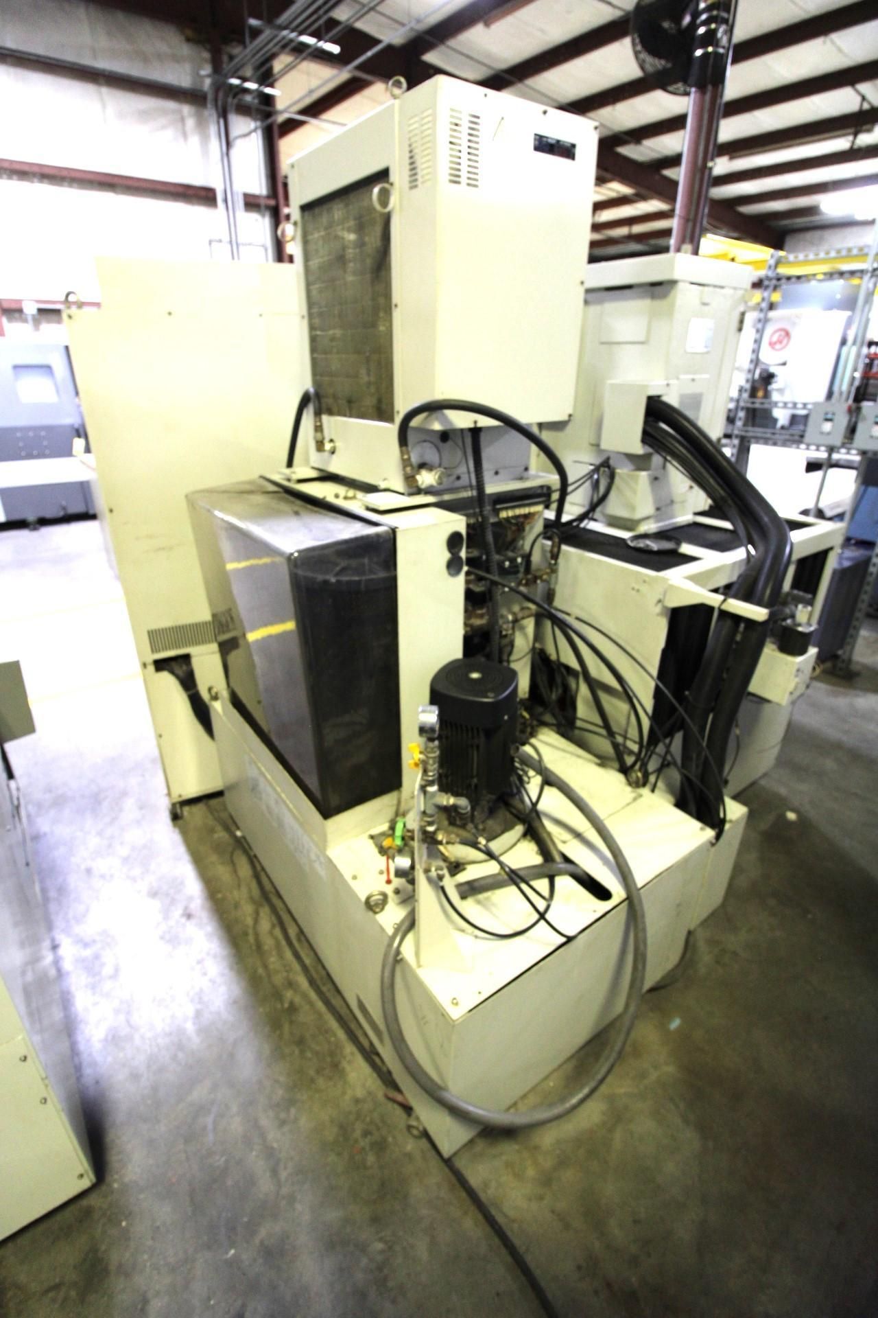 WIRE EDM MACHINE, MITSUBISHI MDL. FX-10, new 1997, 33.46”-X, 25.59”-Y, 8.6”-Z axis travels, 1,763 - Image 5 of 12