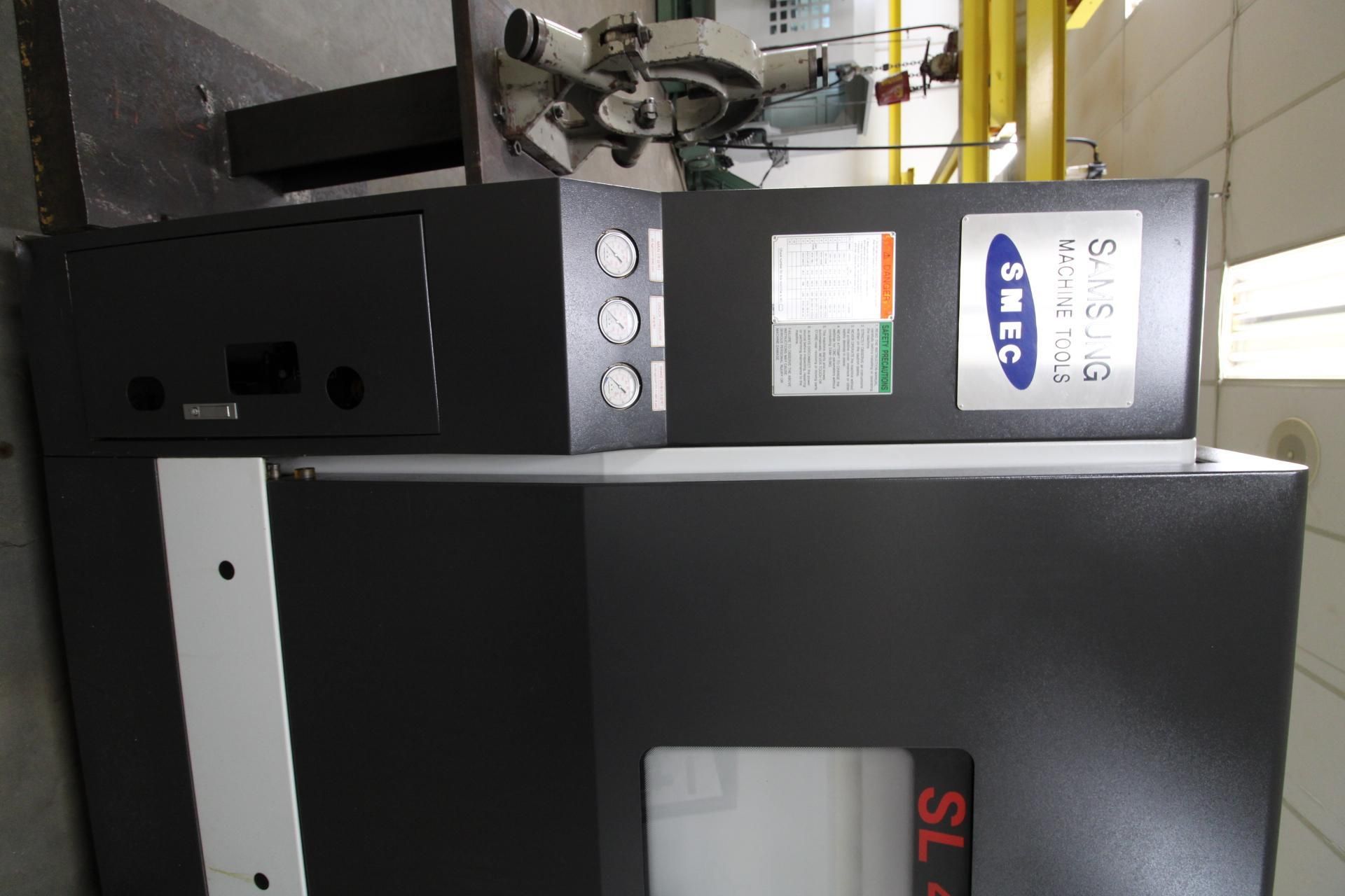 MULTI AXIS CNC MILLING & TURNING CENTER, SAMSUNG MDL. SL-45MC/3000, new 2014, Fanuc Oi-TD control, - Image 10 of 16