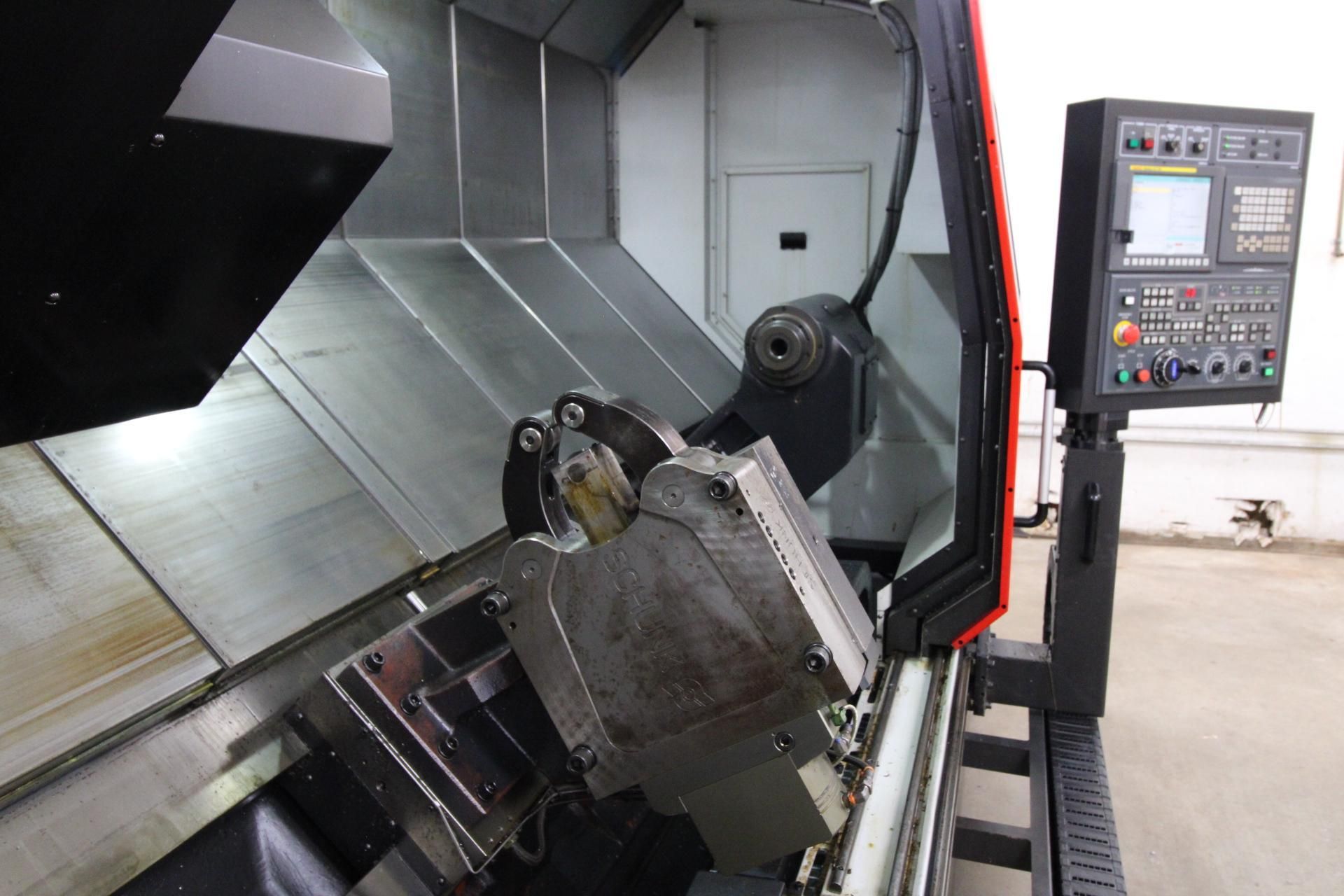 MULTI AXIS CNC MILLING & TURNING CENTER, SAMSUNG MDL. SL-45XLY, new 2014, Live tooling & Y-axis, 6. - Image 13 of 15