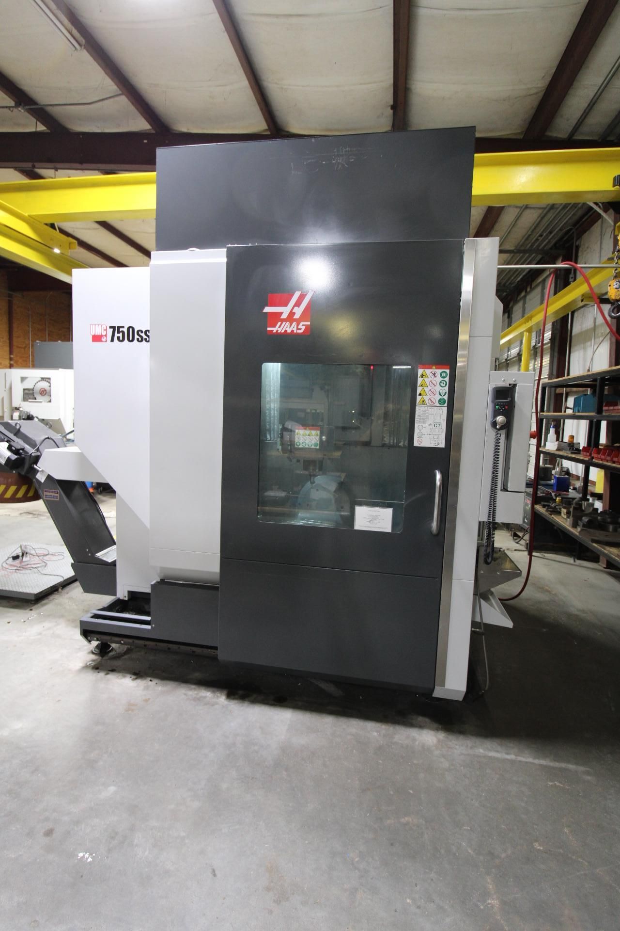 5-AXIS UNIVERSAL MACHINING CENTER, HAAS MDL. UMC750SS, new 2018, Haas CNC control, 30” X, 20” Y, 20” - Image 11 of 17