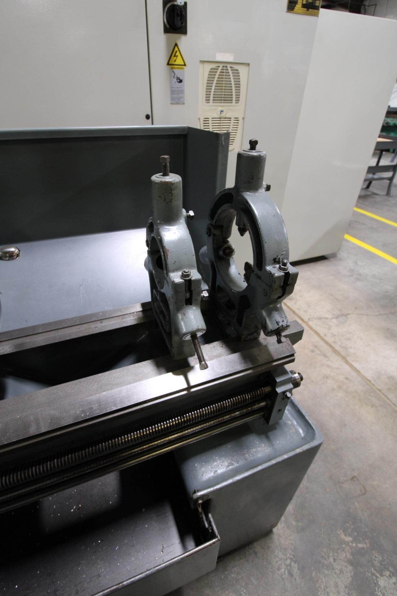ENGINE LATHE, 16” X 60” LEBLOND REGAL, 10” 3-jaw chuck, Newall 2-axis D.R.O., (2) steadyrests, S/N - Image 10 of 11