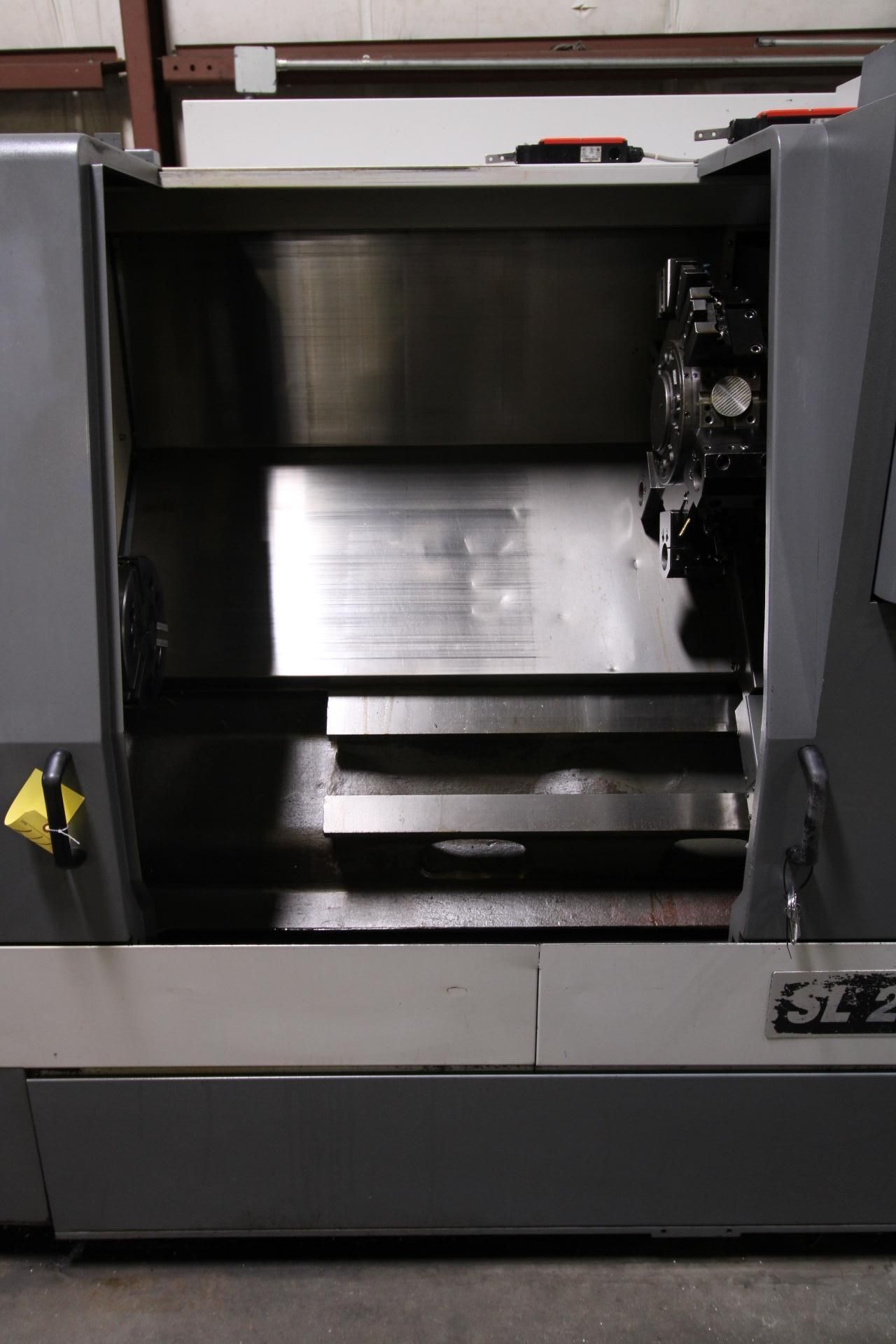 MULTI AXIS CNC MILLING CETER, SAMSUNG MDL. SL-25MC/1000, new 2011, installed in 2012, Fanuc Oi-TD - Image 11 of 15