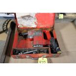 RED HEAD 747 ROTO STOP HAMMER DRILL, TYPE 0, w/ case