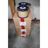 LOT OF SPOOLS OF .012 DIA. EDM WIRE (14), TYPE CPG-Z1211, ZINC COATED WIRE