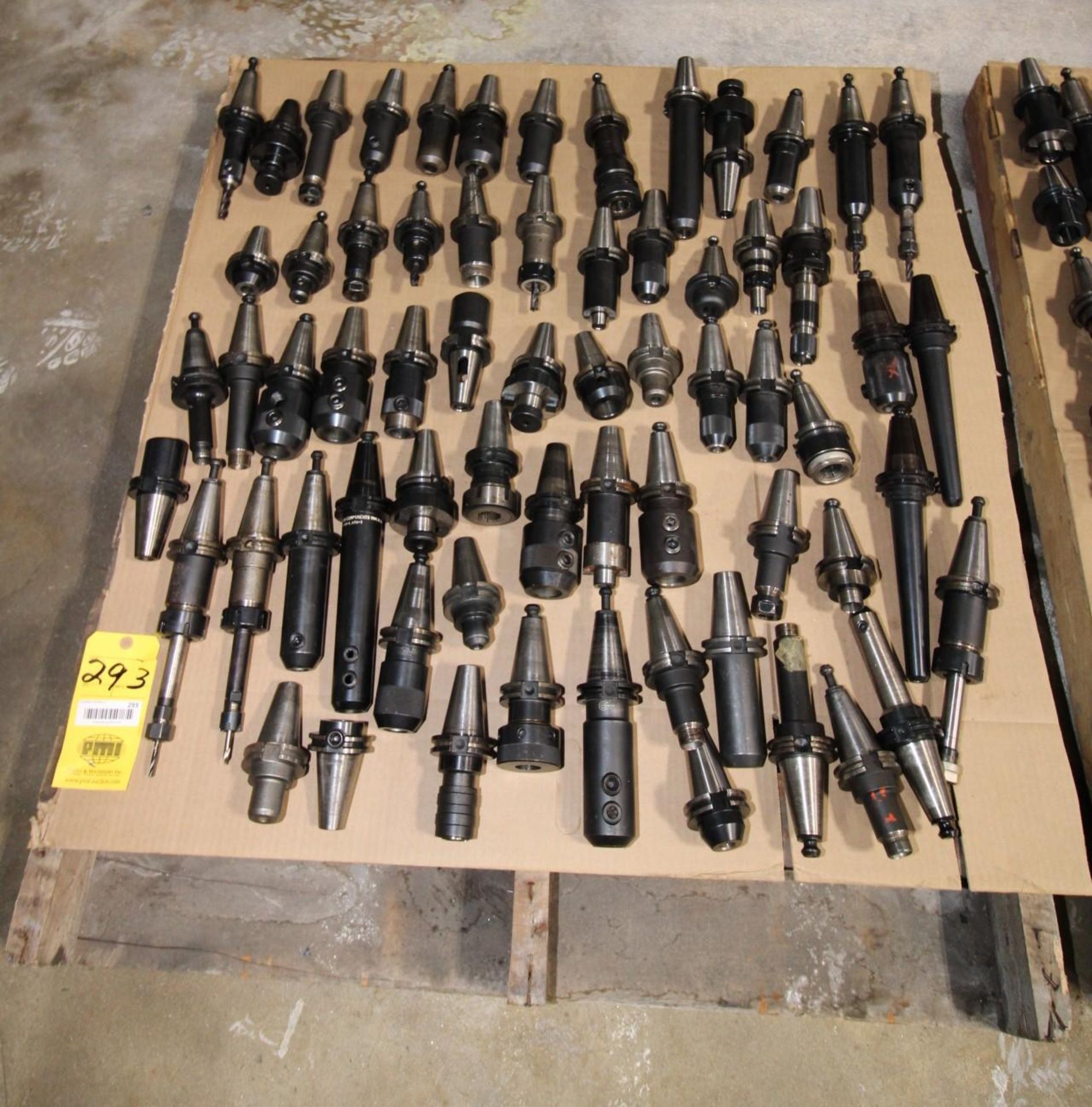 LOT OF CAT-40 TOOL HOLDERS (APPROX. 60) (on one pallet)