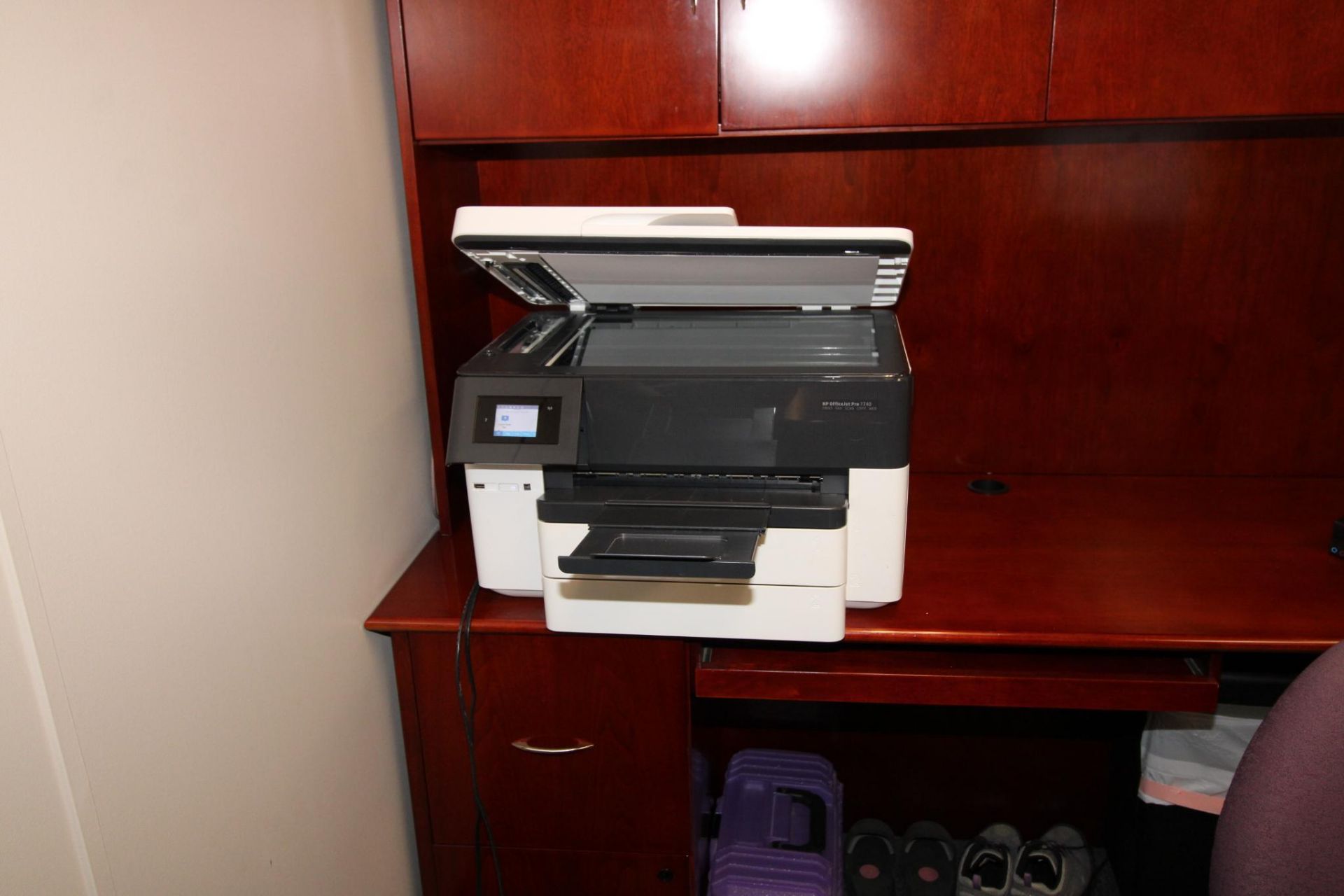 WIDE FORMAT ALL-IN-ONE COLOR PRINTER, HP OFFICE JET PRO 7740, w/ wireless printing - Image 2 of 3