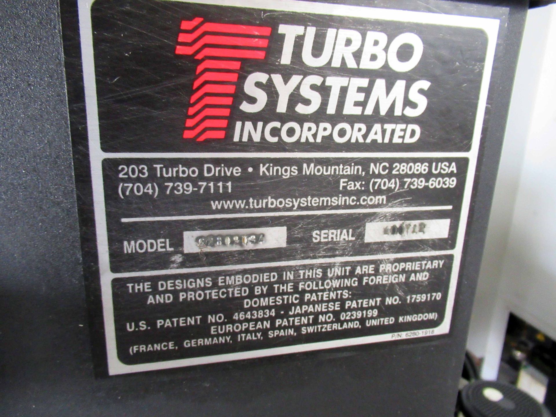 HIGH PRESSURE COOLANT SYSTEM, LNS TURBO SYSTEMS MDL. 62808084 (Located at: AMS Automation, 7308 W. - Image 3 of 4