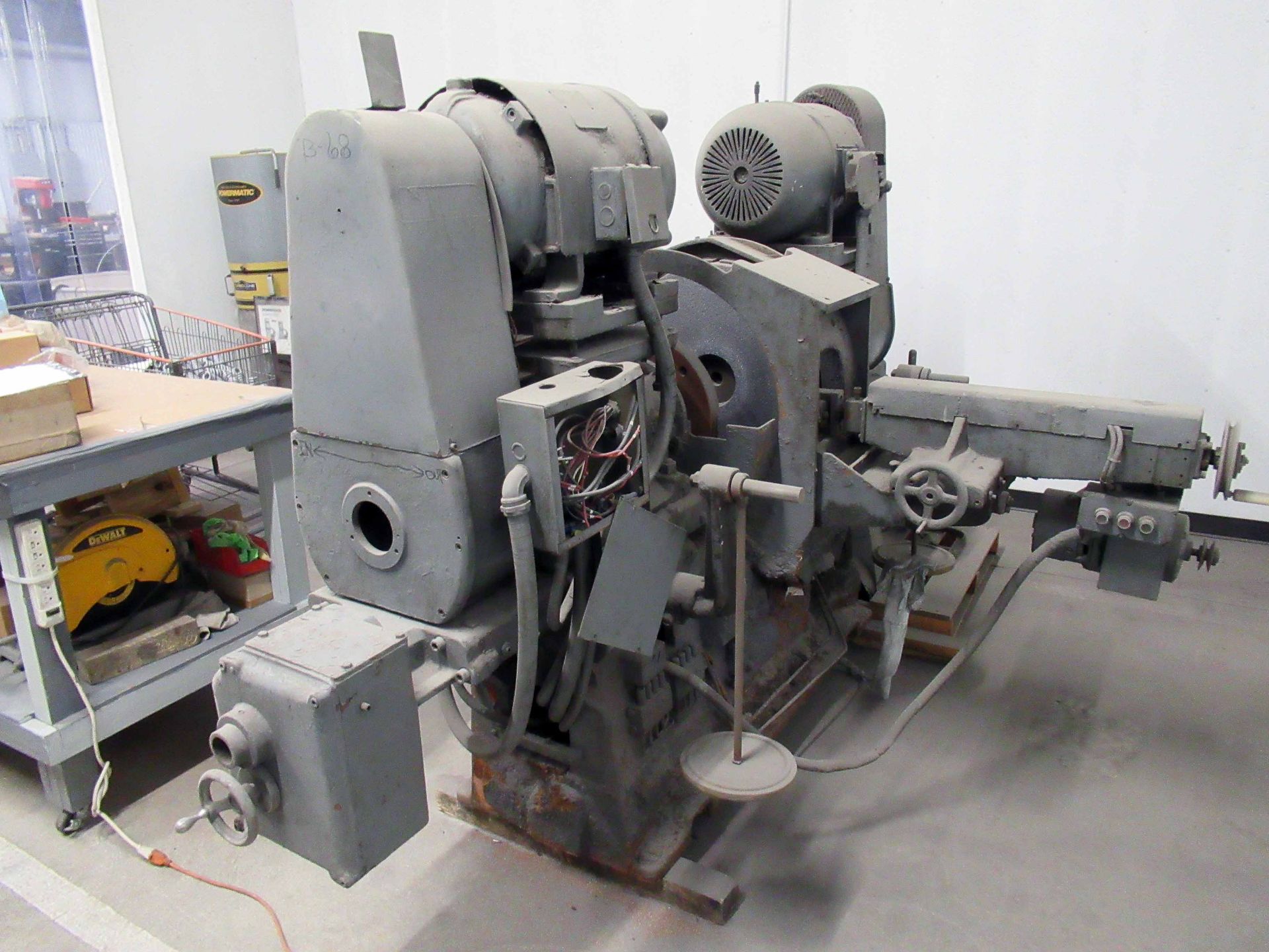 DOUBLE DISK GRINDER, GARDNER MDL. 125, (2) 26" grinding wheels, (2) 30 HP drive motors, S/N N.A. ( - Image 5 of 6