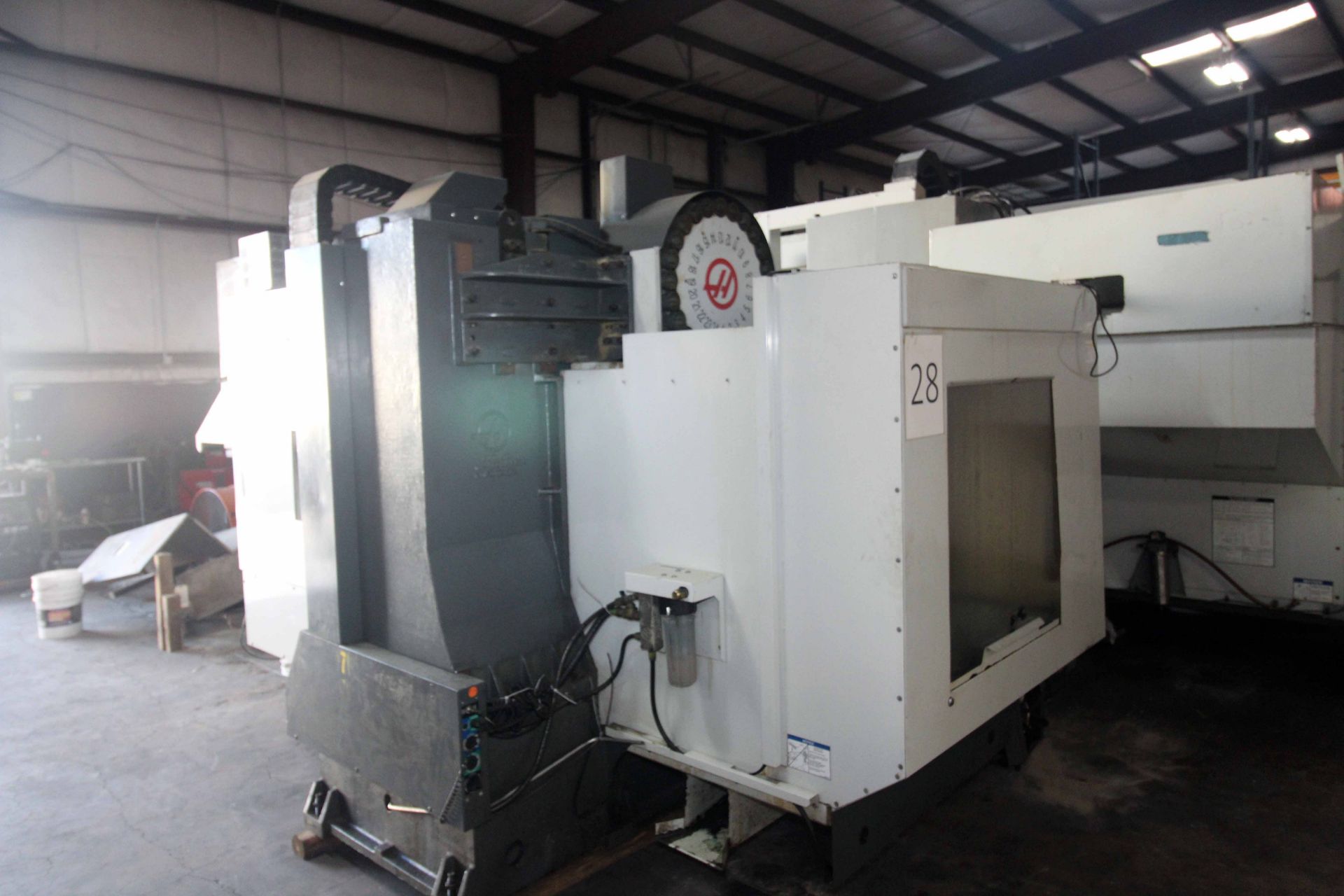 VERTICAL MACHINING CENTER, HAAS VF-5/40, new 2015, Haas CNC control, 54" x 24" tbl. size, 50" X, 26" - Image 4 of 7