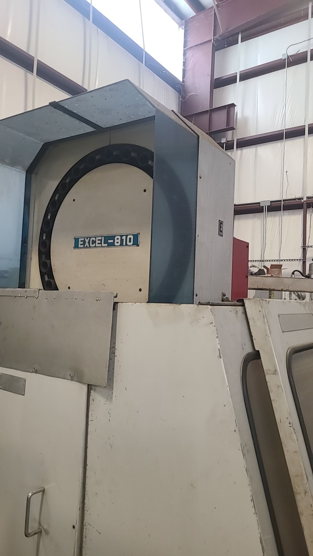 VERTICAL MACHINING CENTER, EXCEL MDL. 810, Fanuc O-M control, 35.4" x 18.9" tbl. Size, 31.9" X, 20. - Image 2 of 2