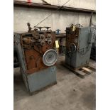 SPRING FORMER, TORIN .047 - .112 CAP., (2) straightening rolls, cut-off blade (Located at: RES