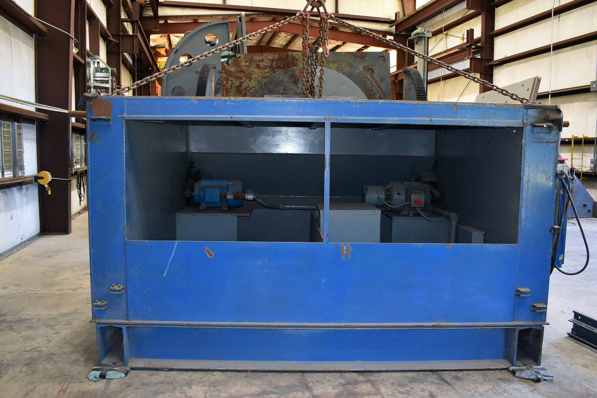 LARGE CAPACITY WELDING POSITIONER, KOIKE ARONSON 95,000 LB. CAP., Mdl. AB-950-96, 96" X 96" square - Image 8 of 11