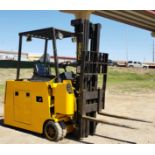 ELECTRIC SWING MAST FORKLIFT, DREXEL 3,000-LB. BASE CAP MDL SLT030, 36 v. electric w/ charger, 91"