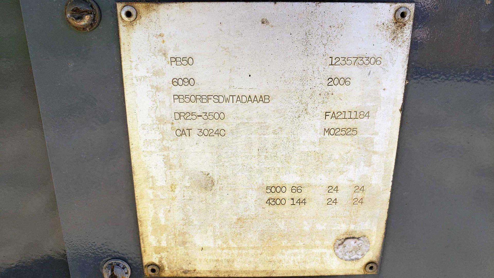 DIESEL FORKLIFT, PRINCETON 5,000-LB. BASE CAP. MDL. PB50, Cat 3024 diesel engine, 103” 2-stage mast, - Image 11 of 11