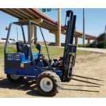 DIESEL FORKLIFT, PRINCETON 5,000-LB. BASE CAP. MDL. PB50, Cat 3024 diesel engine, 103” 2-stage mast,