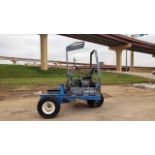 FORKLIFT, PRINCETON 5,000-LB. BASE CAP. MDL D50, diesel engine, no mast, pneu. tires, S/N 658602. (