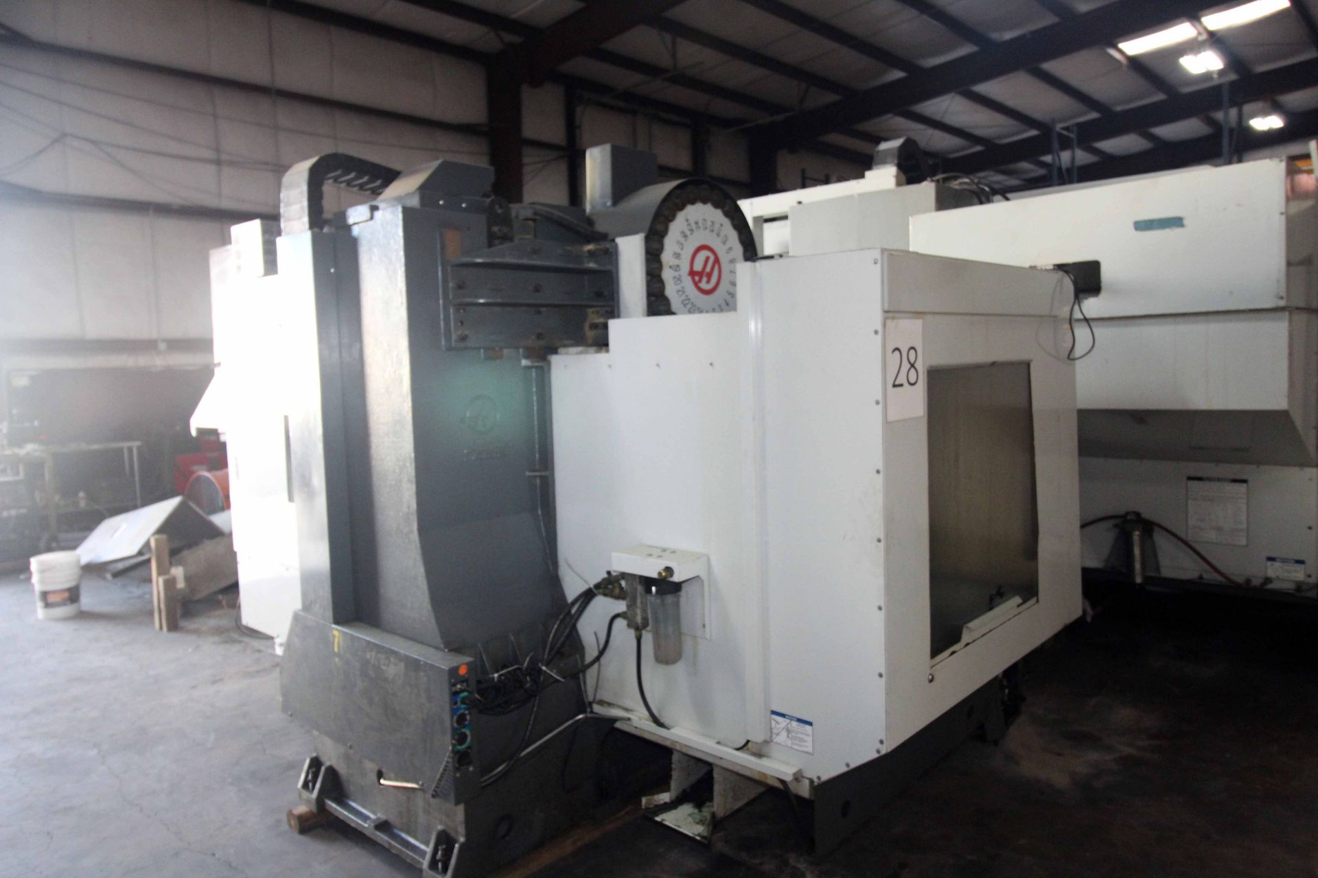 VERTICAL MACHINING CENTER, HAAS VF-5/40, new 2015, Haas CNC control, 54" x 24" tbl. size, 50" X, 26" - Image 5 of 7