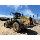 ARTICULATED WHEEL LOADER, 2020 KOMATSU MDL. WA380-8, Asset No. WL34, bucket and forks, 7,269 H.O.M.,