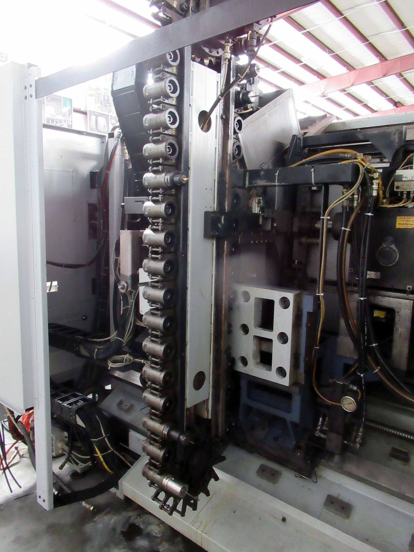 MULTI TASKING LATHE, MORI SEIKI MDL. MT-2000SZ, new 2002, Mori Seiki MSG-501 control, 21.6” max. - Image 8 of 8