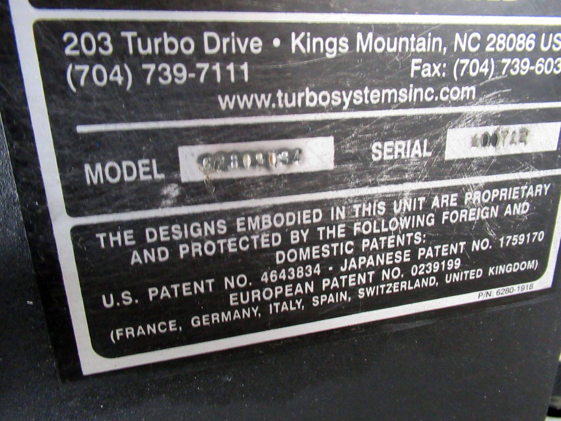 HIGH PRESSURE COOLANT SYSTEM, LNS TURBO SYSTEMS MDL. 62808084 (Located at: AMS Automation, 7308 W. - Image 4 of 4