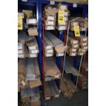 LOT CONSISTING OF: flush stair nose, end cap, T-mold, trim, Millenium, multiple boxes (on one