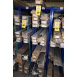 LOT CONSISTING OF: flush stair nose, end cap, T-mold, trim, Baybridge, multiple boxes (on one