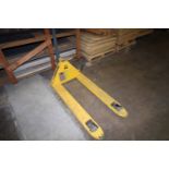 PALLET JACK, MIDATLANTIC, 5,500 lb. cap.