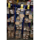 LOT CONSISTING OF: flush stair nose, end cap, T-mold, accent, Opus, Del Mar, multiple boxes (on