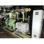 WATER COOLED ROTARY SCREW AIR COMPRESSOR, SULLAIR TS-32 MDL. TS-32-300LW, 300 HP, S/N 200811130103