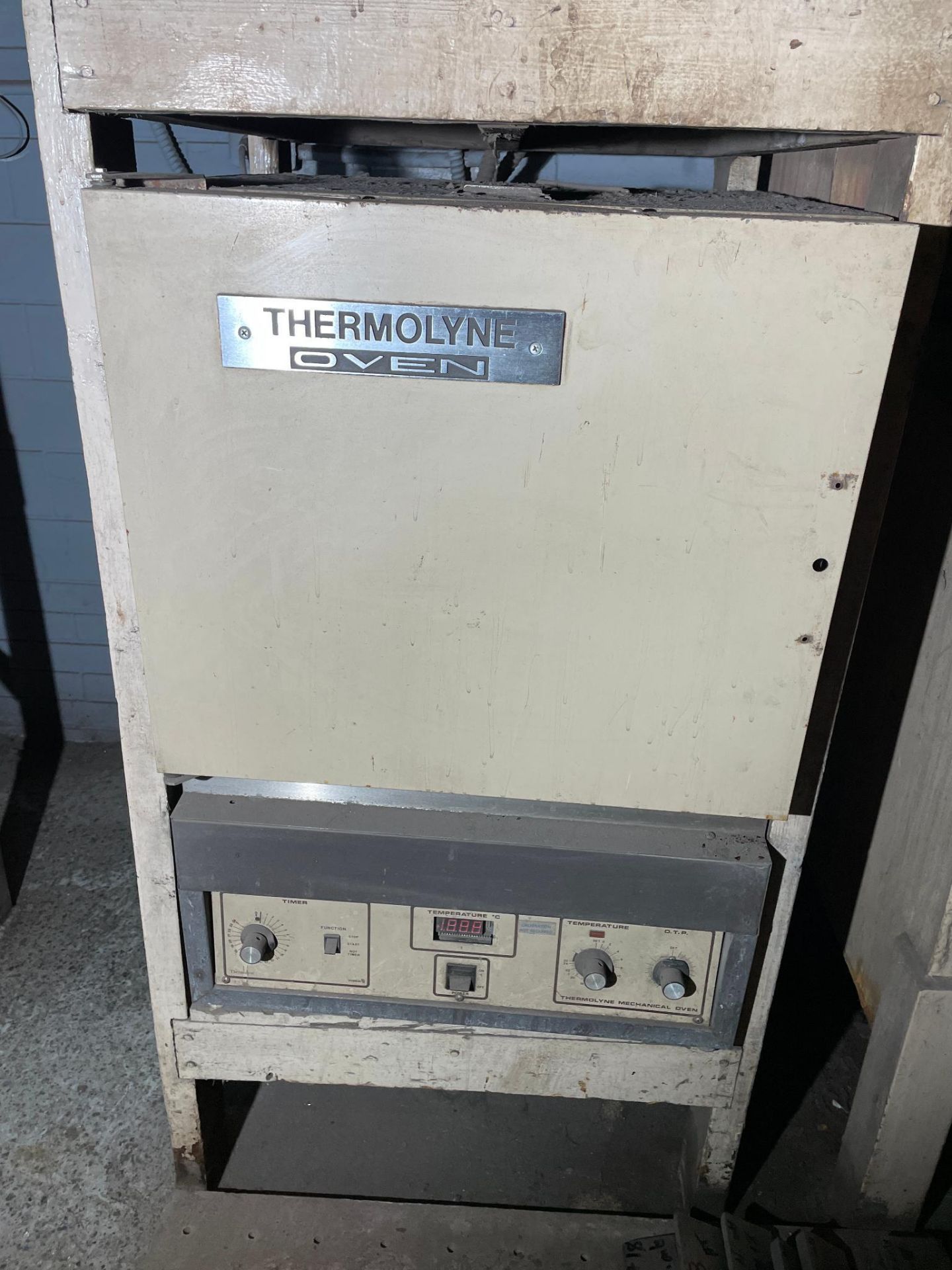 ELECTRIC FURNACE, HEAVY DUTY, 1850 deg., 230 V., w/ Thermaline oven, S/N 54321 - Image 3 of 3