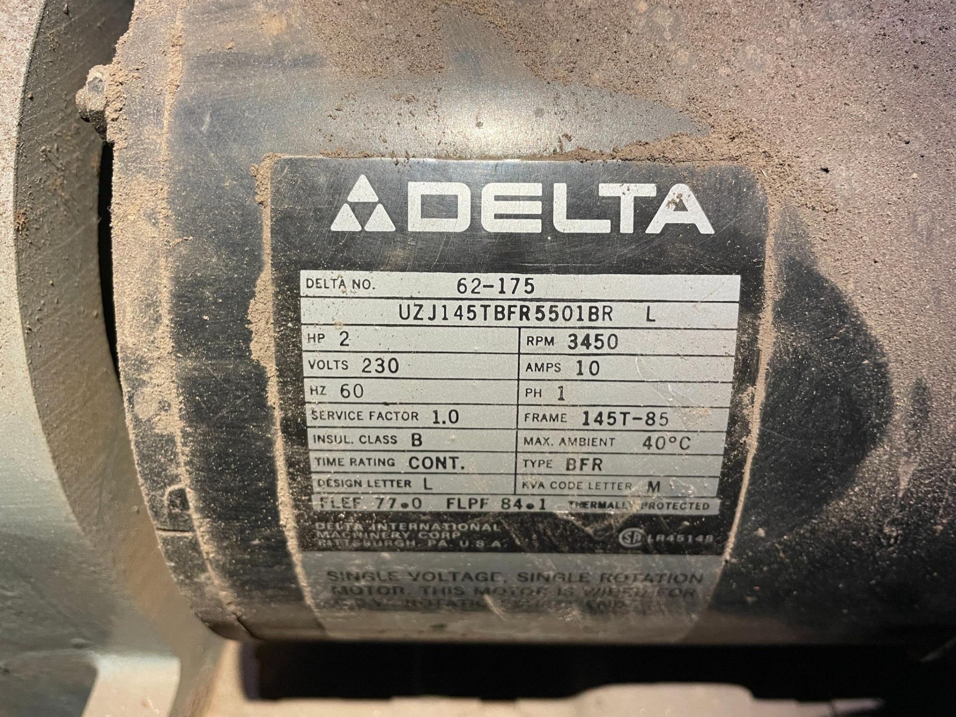 PLANER, DELTA MDL. 22650, 1 Ph, 230 v., w/ dust collector, S/N 27684 - Image 2 of 4