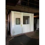PORTABLE OFFICE BUILDING, w/ electric & AC, approx. 10' x 10'