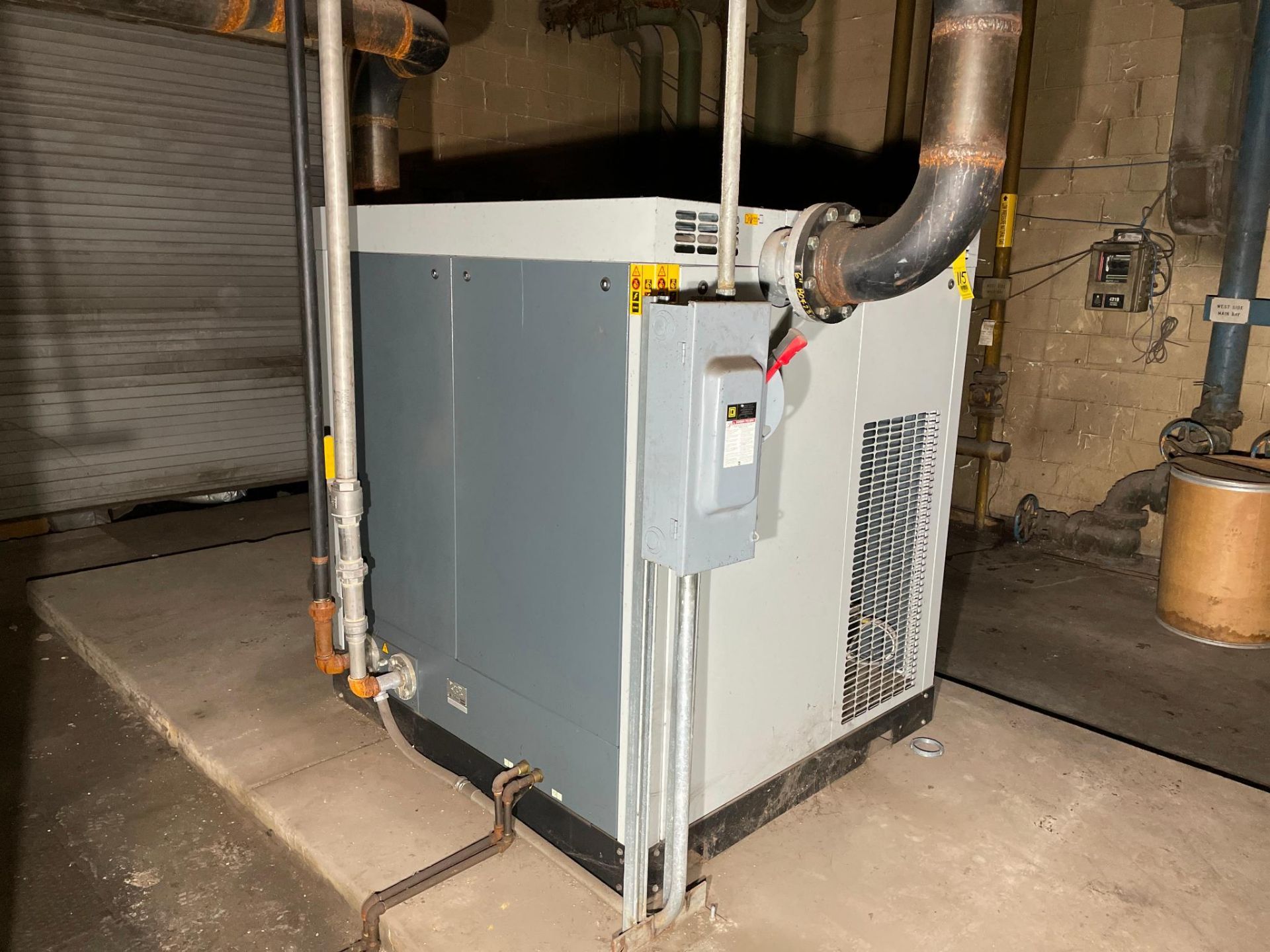 REFRIGERATED AIR DRYER, ATLAS COPCO MDL FD-1750+, new 2019, 1,750 CFM capacity, S/N APF-233339, w/ - Image 3 of 6