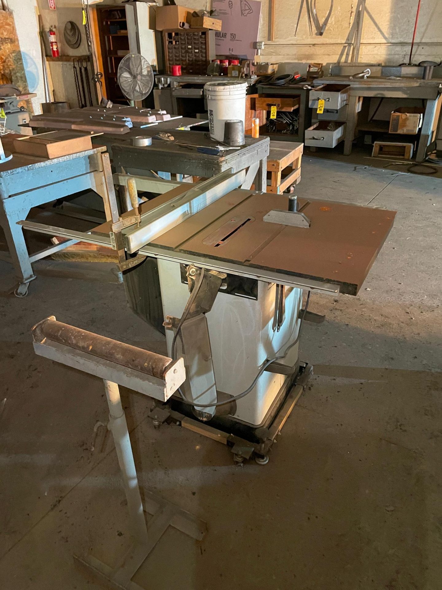 TABLE SAW, DELTA MDL. 36-714, 115/230 v., 1-3/4 HP, S/N 301330 - Image 2 of 2