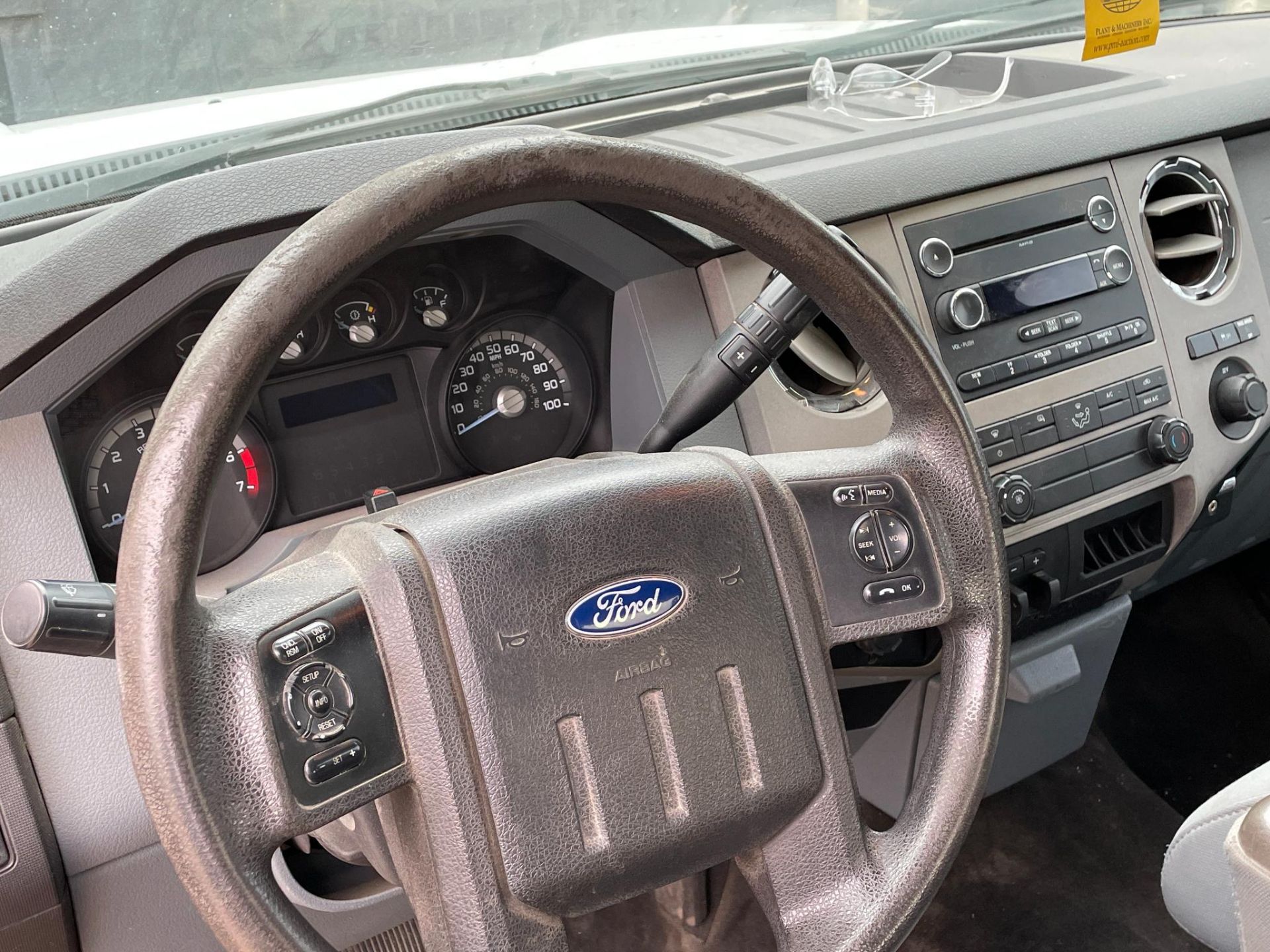 PICKUP TRUCK, 2013 FORD F-250 SUPER DUTY, 4X4, gasoline, extended cab, 123,494 miles, VIN - Image 10 of 15