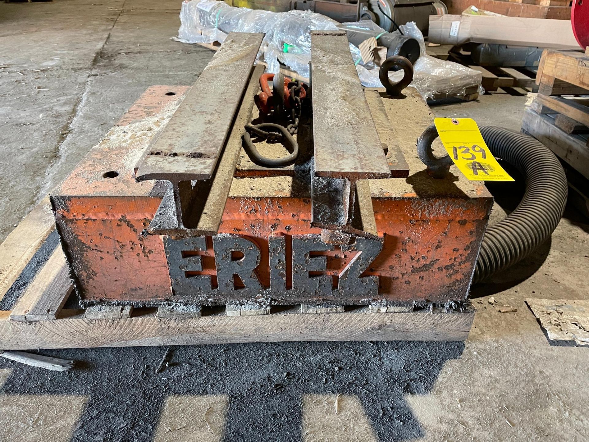 LIFTING MAGNET, ERIEZ, approx. 24" x 30"