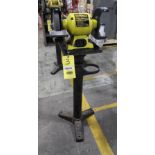 PEDESTAL GRINDER, DEWALT MDL. DW758. 8" dia. wheels, 3/4 HP, 3600 RPM