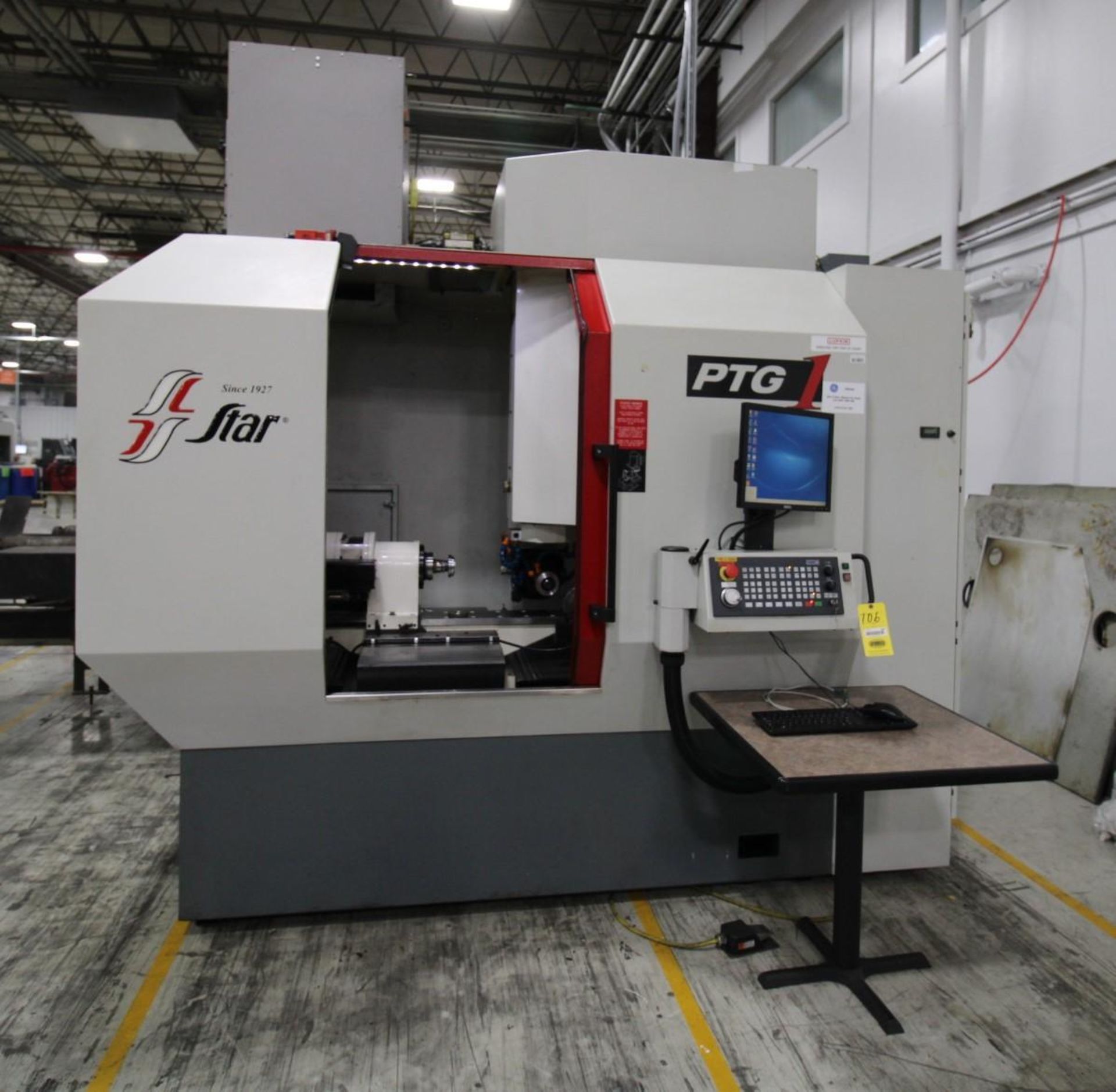 5-AXIS HOB SHARPENING TOOL GRINDER, STAR MDL. PTG-1, new 2012, PLC based, 7.87” max. work piece - Image 2 of 24