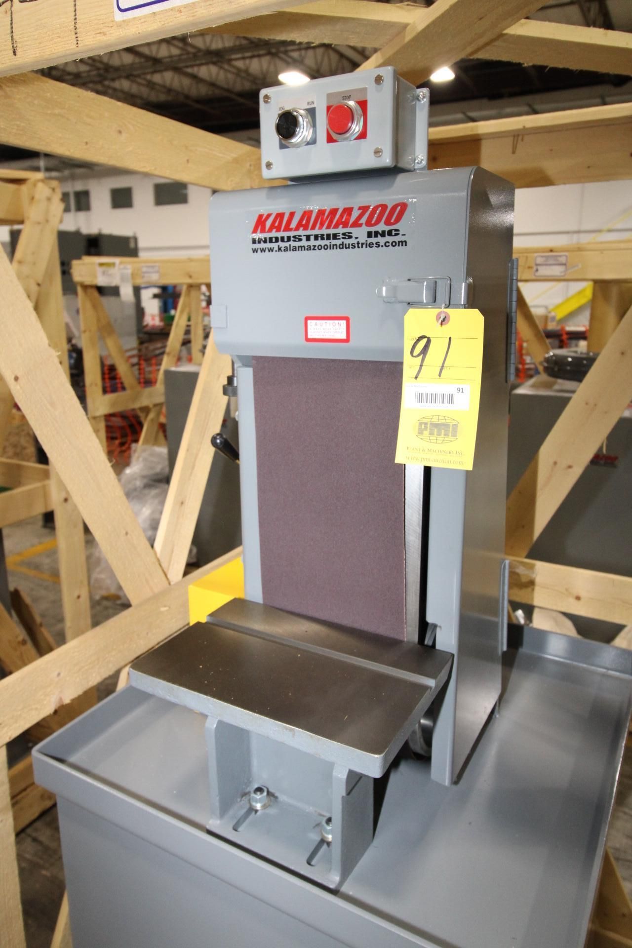 INDUSTRIAL SANDERS W/ DUST COLLECTOR, KALAMAZOO S8D, 8” x 60”, 7.5 HP, w/ dust collection system, - Image 5 of 8