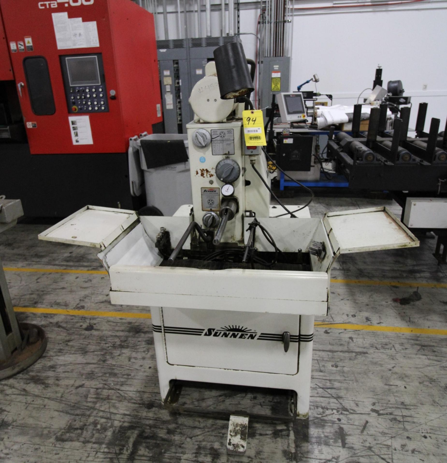 HORIZONTAL HONING MACHINE, SUNNEN MDL. MBB-1660, .06” - 6.5” dia. cap. x 1/8” - 16” long, S/N 4D1-