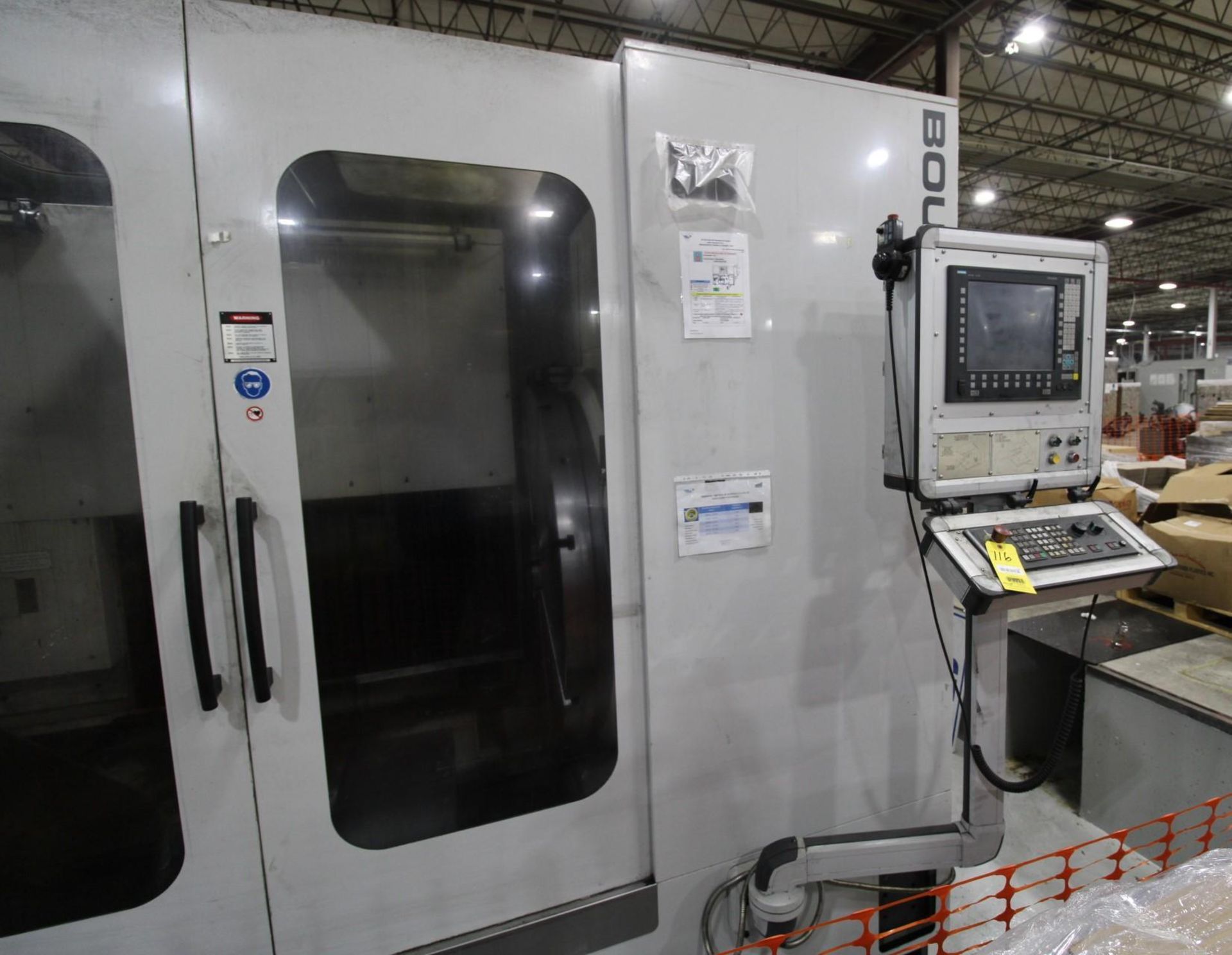 CNC HERRINGBONE GEAR SHAPER, BOURN & KOCH MDL. HDS-1600-300, new 2012, Siemens Sinumerik 9-axis - Image 2 of 19