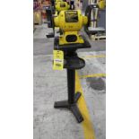 PEDESTAL GRINDER, DEWALT MDL. DW758. 8" dia. wheels, 3/4 HP, 3600 RPM